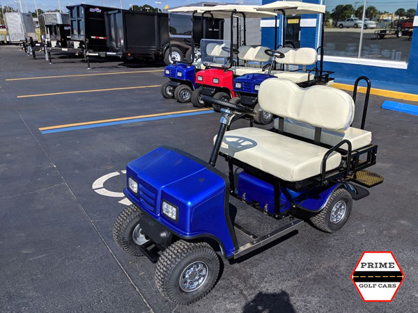 Blue Cricket SX3 Mini Mobility Golf Cart affordable golf cart rental, golf cart rent georgia