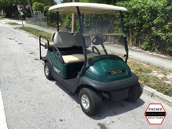 Green Club Car 4 Passenger Golf Cart affordable golf cart rental, golf cart rent georgia