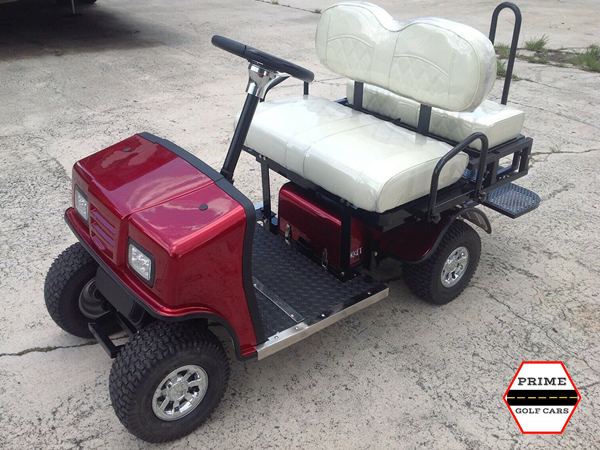 Maroon Cricket SX3 Mini Mobility Golf Cart affordable golf cart rental, golf cart rent georgia