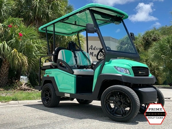 Mint Bintelli Beyond 4 Passenger Golf Cart affordable golf cart rental, golf cart rent georgia