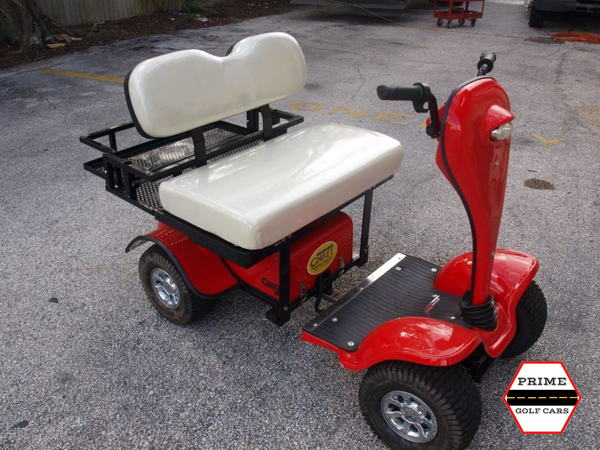 Red Cricket ESV Golf Cart affordable golf cart rental, golf cart rent georgia
