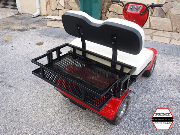 Red Cricket ESV Mini Mobility Golf Cart affordable golf cart rental, golf cart rent georgia