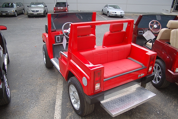 Red Hummer Golf Cart affordable golf cart rental, golf cart rent georgia