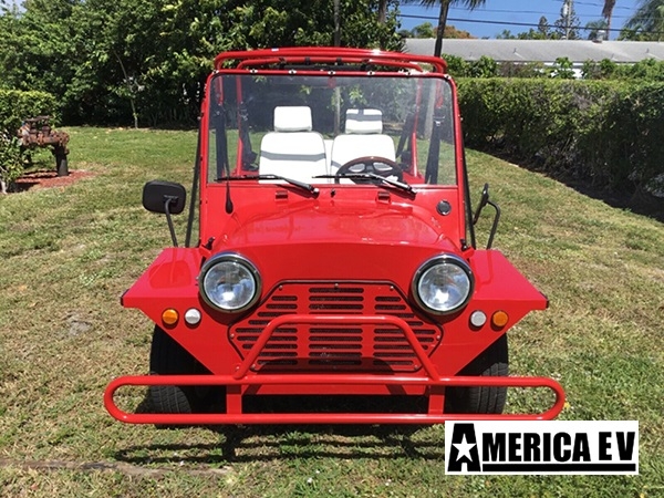 Red Mokee 4 Passenger Golf Cart affordable golf cart rental, golf cart rent georgia