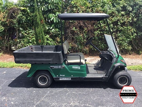 Yamaha Utility Box Bed Cart affordable golf cart rental, golf cart rent georgia